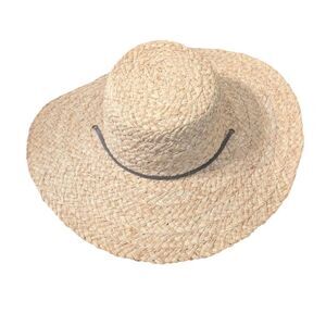 Faherty Raffia Straw Lifeguard Hat OS Coastal Cowboy